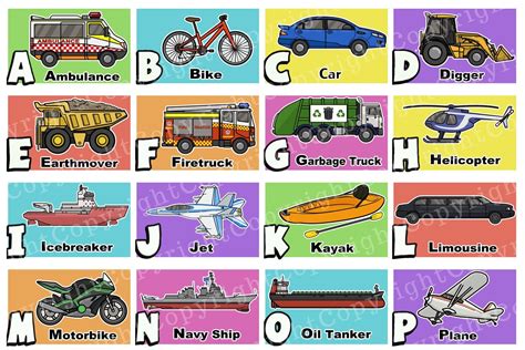 form of transport 9 letters.